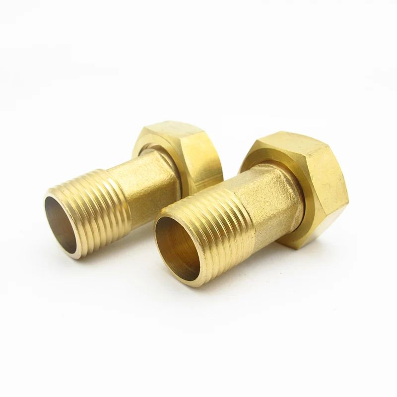 

1/2" 3/4" 1" BSP Male To 3/4" 1" 1-1/4" BSP Female Thread Brass Pipe Fitting Adapter Coupler Connector For Water Meter