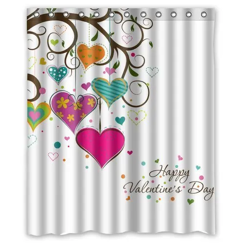 Online Get Cheap Valentine Shower Curtains -Aliexpress.com WARM TOUR Valentines day Love Waterproof Fashion Shower Curtain Polyester Curtain Hotel/Bathroom With Hooks - Online Get Cheap Valentine Shower Curtains -Aliexpress.com