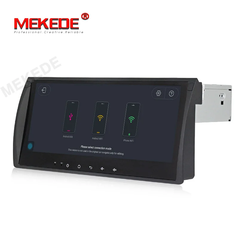 MEKEDE Android 9,1 2+ 32G 10,25 дюймов Автомобильный dvd-плеер для BMW X5 E53 E39 gps стерео аудио навигация Мультимедиа экран головное устройство