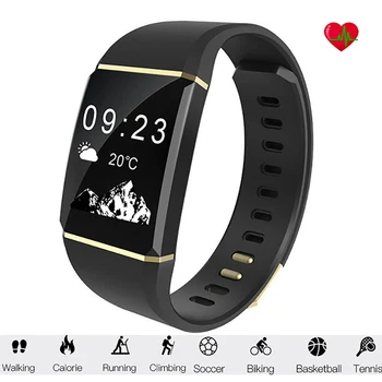 

IT110 IP67 Waterproof Smart Wristband Sports Watch Pedometer Sleep Heart Rate Monitor Wristwatch Smart Bracelet For iOS Android