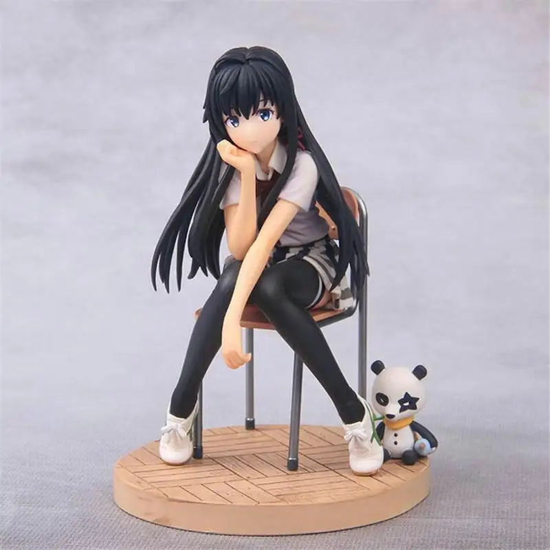Yukino Yukinoshita Action Figure Toy Model My Youth Love Story Figures Anime PVC Collection Toys My Teen Romantic Comedy SNAFU  11