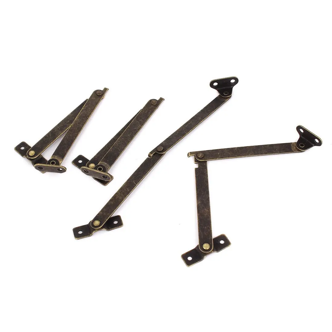 Furniture Box 10cm Long Rotatable Folding Lid Support Hinge 4Pcsin