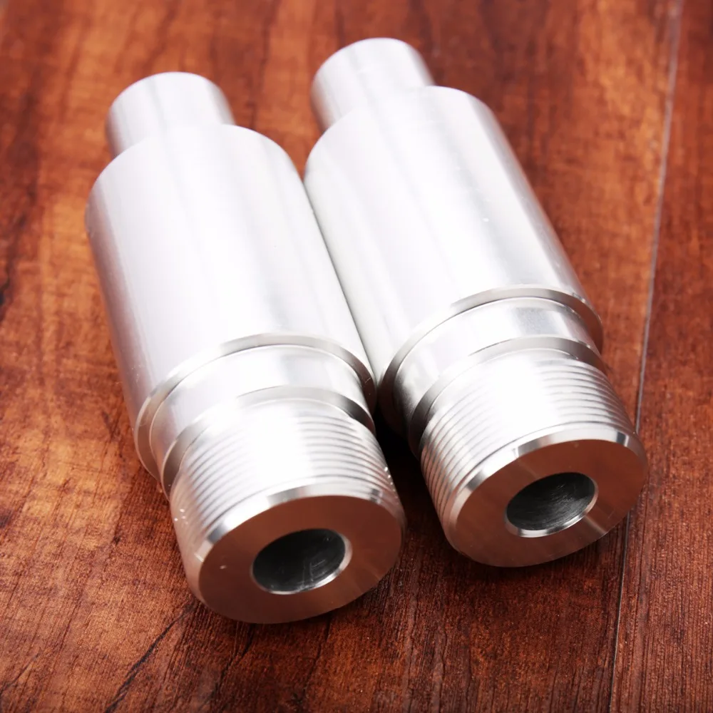 New 41mm Fork Tube 2in Extensions For Harley Street Glide Road King