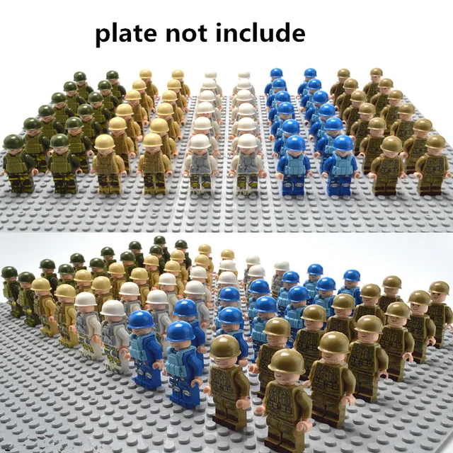 

24pcs Military series German Blitzkrieg World War 2 WW2 Army Military Building Blocks Bricks Best Gift Baby Toys