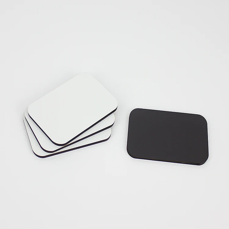 

10pcs/lot Sublimation blank DIY Fridge Magnets Wooden rectangle MDF Refrigerator Sticker Creative Magnets Birthday Gift
