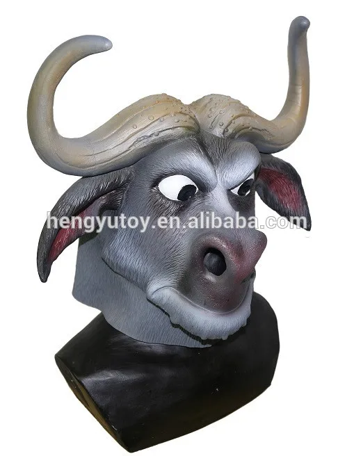 

Deluxe Quality Adult Fancy Dress Bull cow buffalo mask