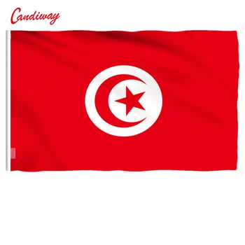

90 x 150cm Tunisia Tunisian flag polyester banner outdoor flag interior decoration