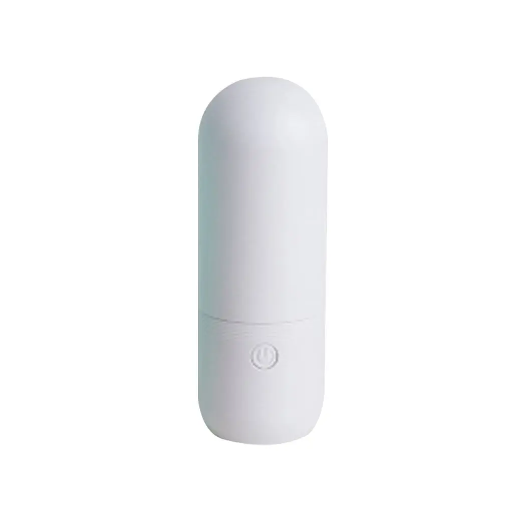 

Practical Fashion Creative Capsule Shape USB Charging Fan Mini Handheld Fan Portable With Base Magnetic Fan