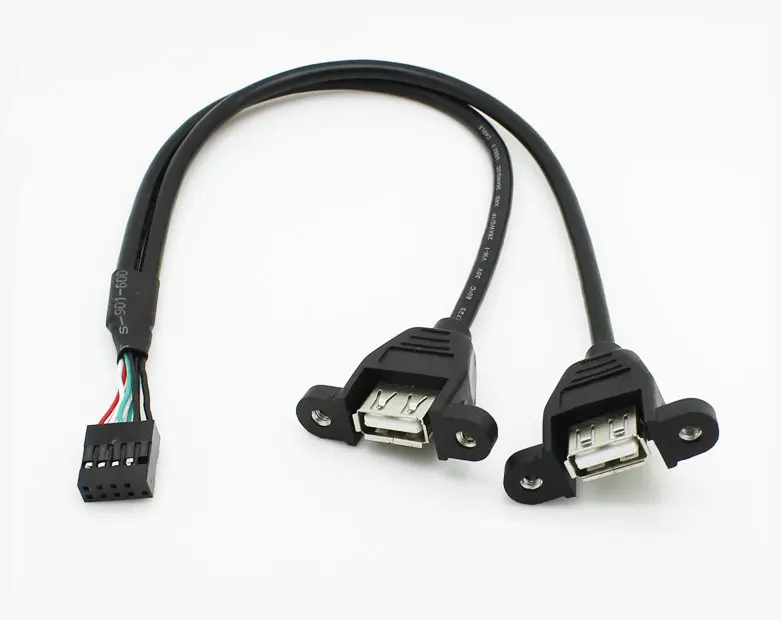 9pin to 2usb-2