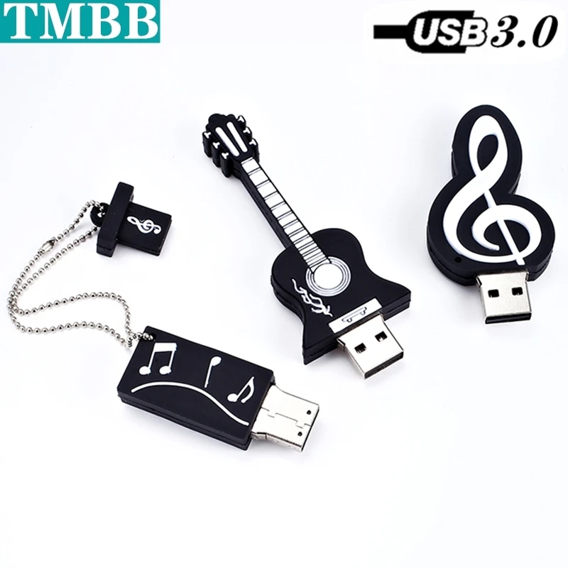 Unidad USB 3,0, instrumento de música, Pendrive barato de 256g, 16g, memoria Usb de 128GB, 32gb y 64gb, disco U, regalo creativo|Unidades USB| - AliExpress