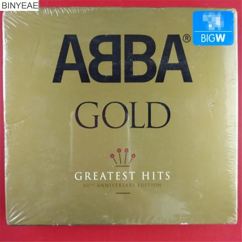 Binyeae-Новый CD уплотнение: ABBA золото Greatest Hits Австралийский версия 3CD свет диск
