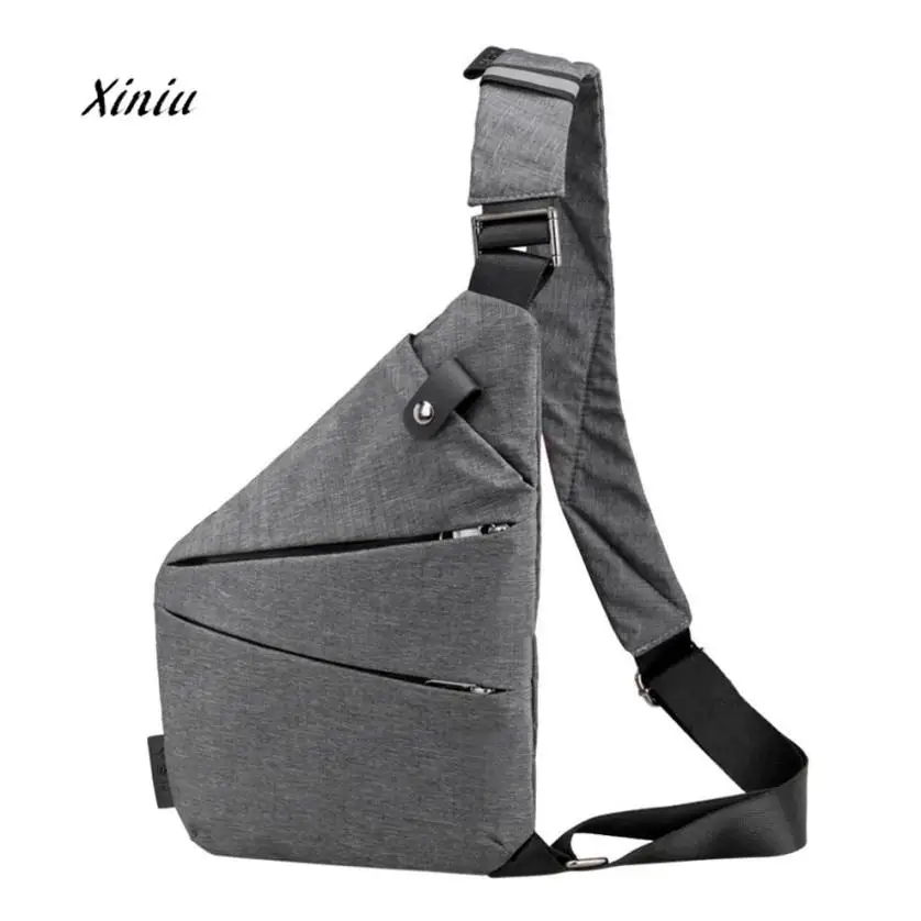 Fashion Chest Bag Men Women Sling Bag Casual Canvas Chest Anti Theft Crossbody Bags High Quality Shoulder Bags Chest Packs