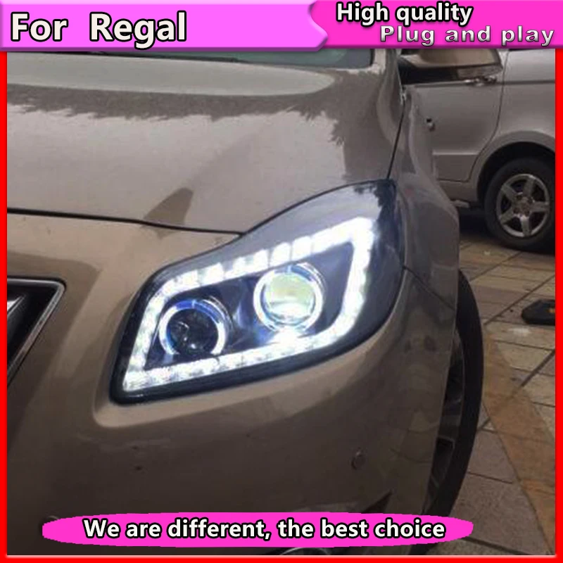 Автомобильный Стайлинг фасветильник s для Buick Regal 2009 2011 GS стиль Opel Insignia фары