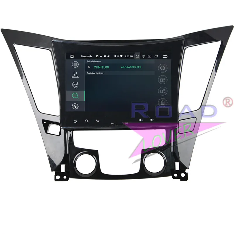 Excellent Roadlover Android 9.0 Car Multimedia Player Radio For Hyundai Sonata 2011 2012 2013 Stereo GPS Navigation Magnitol 2 Din NO DVD 1