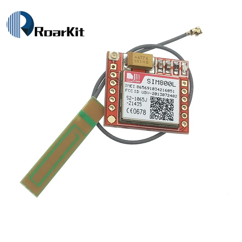 Бесплатная доставка! Самая маленькая карта модуля SIM800L GPRS GSM четырехдиапазонная
