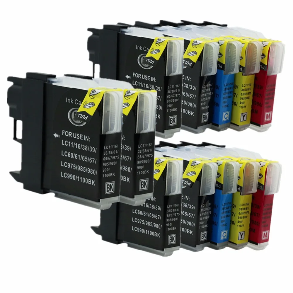 LC980/990 LC 980 LC980 LC990 LC-980 LC-990 сменный картридж для принтера MFC-930CDN MFC-930CDWN MFC-935CDN |