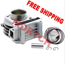 Chinese scooter GY6 parts 139QMB 80cc high performance cylinder kit for 50cc GY6 for Scooter ATV