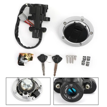 

Areyourshop For Suzuki GSXR600 GSXR750 GSXR1000 DL650 DL1000 V-Strom Ignition Switch Fuel Gas Cap Seat Lock Keys Kit 37101-40820