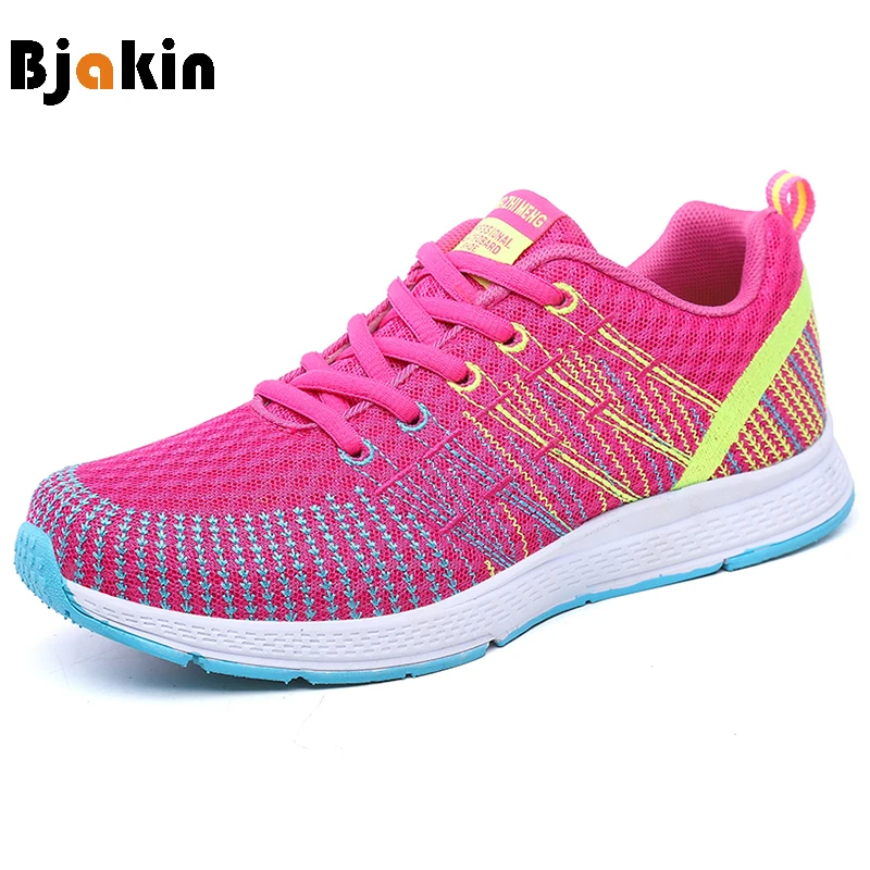 Bjakin Spring Sport Girl Running Shoes Summer Breathable