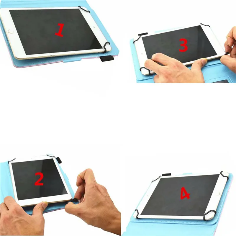 Wekays 10 "Универсальный Кожа Стенд защитный чехол Fundas для Samsung Amazon MediaPad 10 планшет Кот защитный