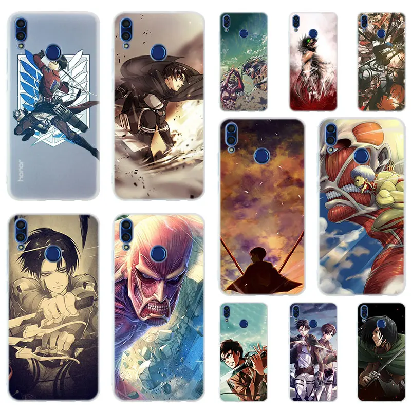 Силиконовый чехол Attack On Titan Anime для Huawei Honor 30 20 10 9 Lite 30pro 20pro 30s 10i 9a 8a чехлы телефонов