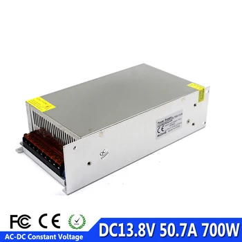 

Small Volume Single Output Led Switching power supply 13.8V 50.7A 700W Driver Transformer 110V 220V AC-DC For CNC Machine CCTV