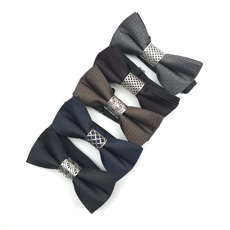 

High Quality Classical Polyester Woven Wedding Bow Tie Mens Bowtie