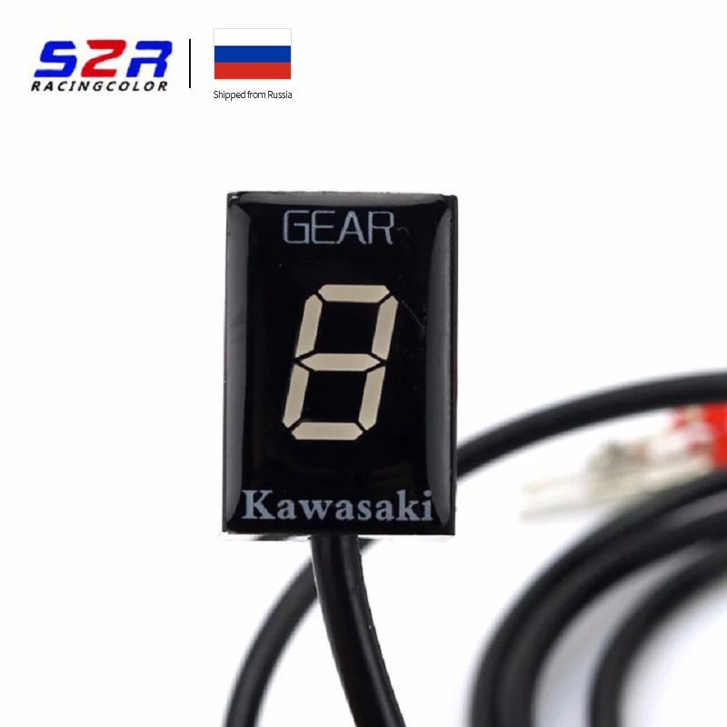 Индикатор скорости для мотоцикла с 6 светодиодами и вилкой Ecu 1 уровней цифровой