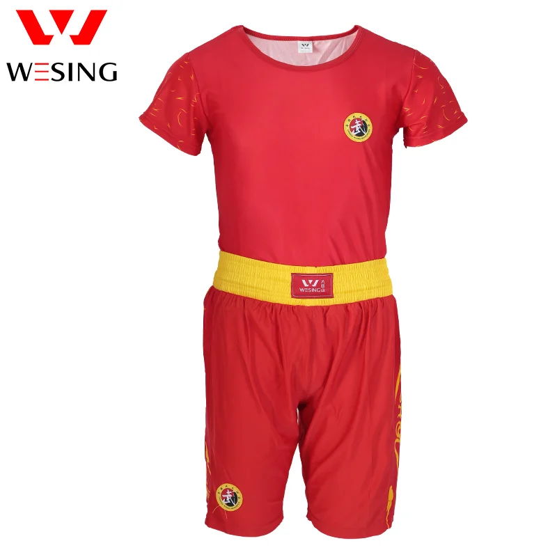 

WESING women style sanda uniform sanshou kick boxing clothes sanda set for training and cometetion