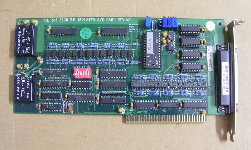 PCL-813 32-канальный 32CH REV. A3 2-сторонняя изолирующая аналоговая Входная карта