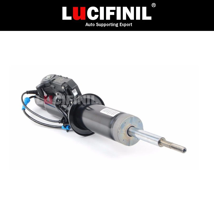

LuCIFINIL Right Front Shock Suspension Spring With Sensor Inductor ADS VDC Strut Mounting Damper Fit BMW X5 E70 37116794532