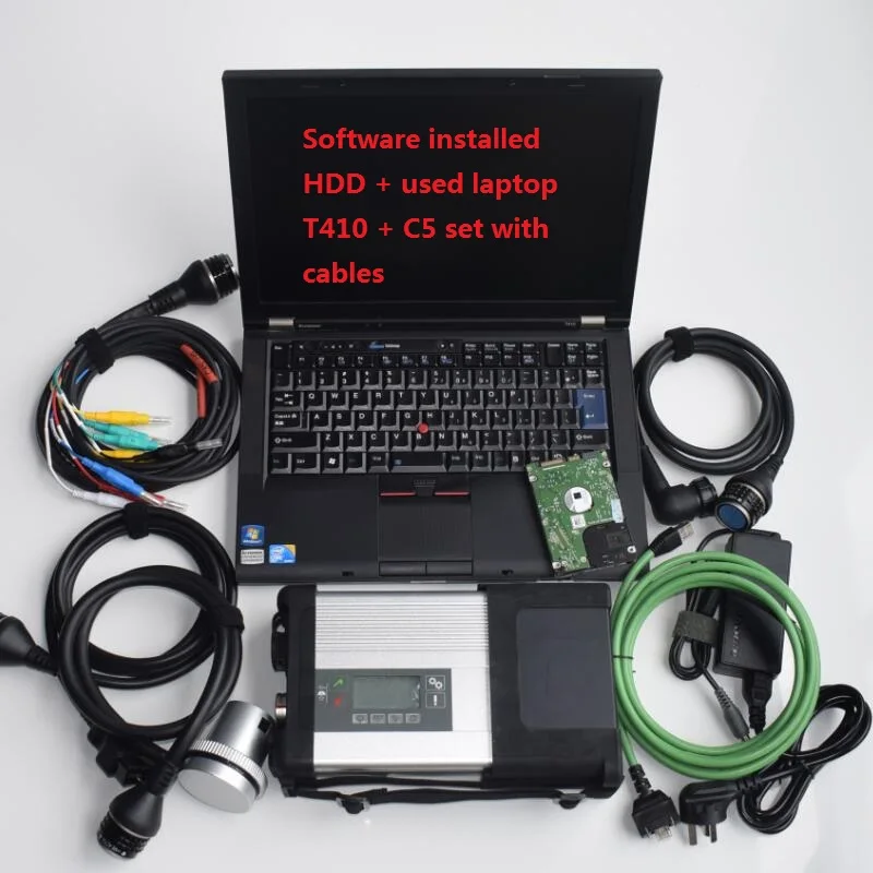 V2020.12 MB SD Connect C5 мб звезда диагноз + 500G HDD программное обеспечение L enovo T410