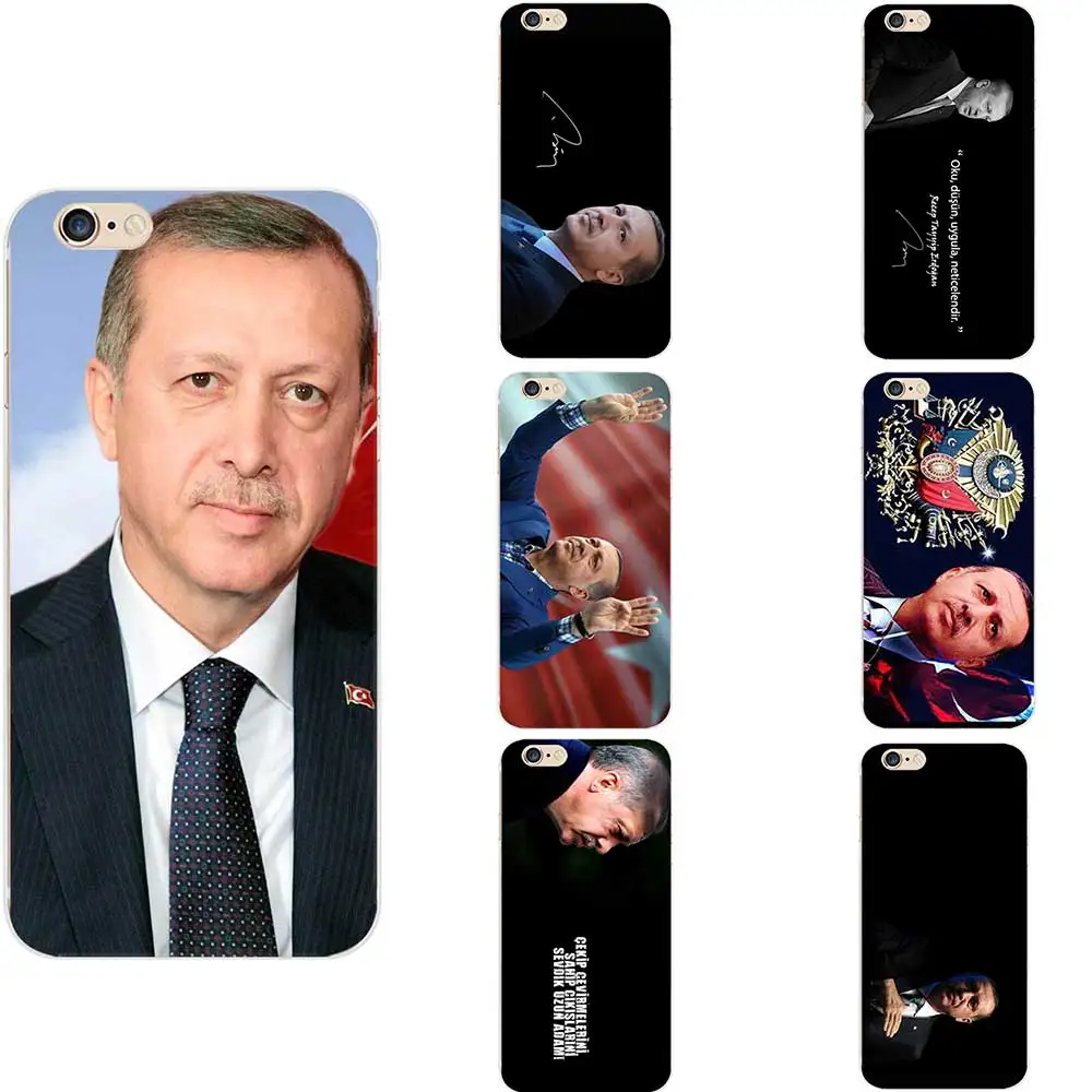 

Turkey Recep Tayyip Erdogan Theme National Flag Soft TPU Turkish Phone Cases Cover Photo Image For iPhone 6 7 8 S XR X Plus