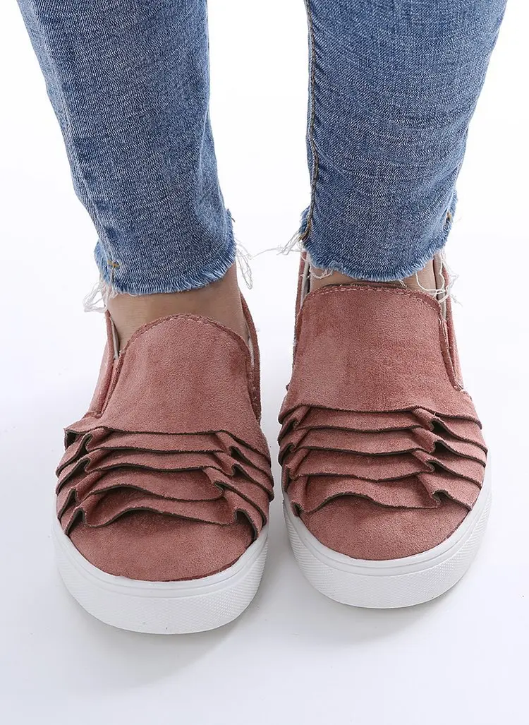Fujin/Женская обувь Loafu; большие размеры; женская обувь; маленькие белые туфли; Прямая поставка; Осенняя обувь на плоской подошве с волнистым кружевом