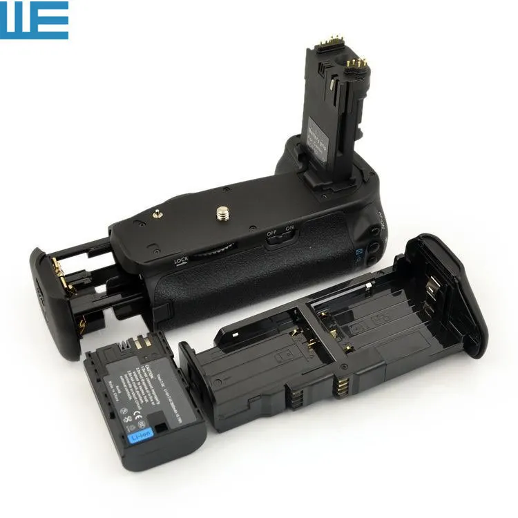 

BG-E13 Battery Grip + 6 AA Battery Solt + LP-E6 Battery Hold +LP-E6 Battery for Canon EOS 6D Digital SLR Camera.