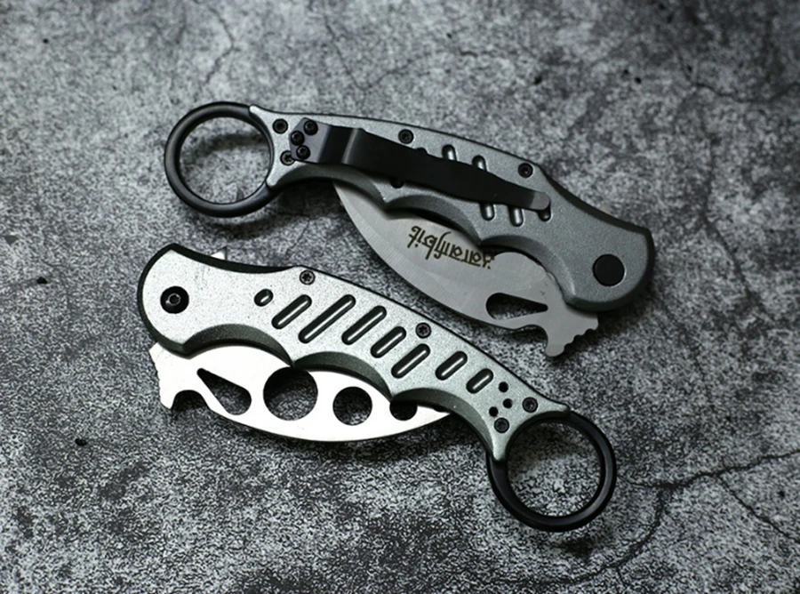 Новинка, складной нож Karambit 5Cr13, лезвие для тренировок, кемпинга, выживания, охоты, тактические ножи, EDC, ручной инструмент