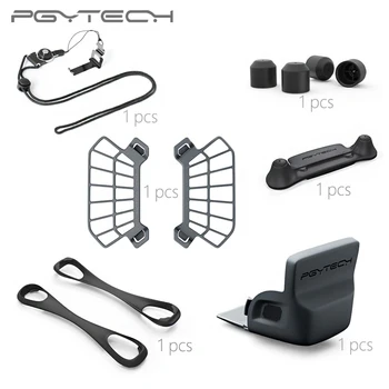 

PGYTECH Motor cap+Propeller holder+Remote Controller Clasp+Gimbal protector+Control Stick Protector+Hand Guard For DJI SPARK