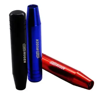 

Fit For Mugen shift knob 18cm Length Aluminum Gear Shift Knob Racing Car Universal Shift Gear Knob Fit For BMW Ford Passat Peuge