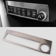 QCBXYYXH для Toyota RAV4 Из Нержавеющей Стали Автомобильный стайлинговый центр консоль сигарета блестки украшения автомобиля блёстки