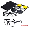Bifocal Reading Glasses With Magnetic Clip-on Sunglasses Polarized 1.0 1.5 2.0 Classic Style Spectacles Frames Readers Eyeglass 3