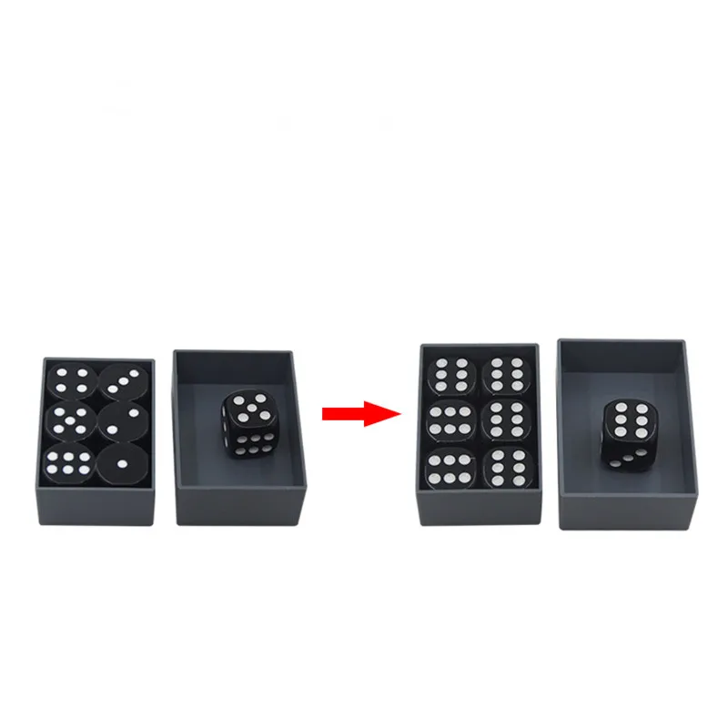 

Dynamic Dice Miracle Dice Magic Trick Mentalism Stage Magic Props Illusions Close-up magic accessories for magicians