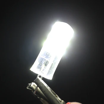 

G4 Dimmable LED Corn Bulb Silicone Crystal Light 2835/3014 SMD/COB Lamp