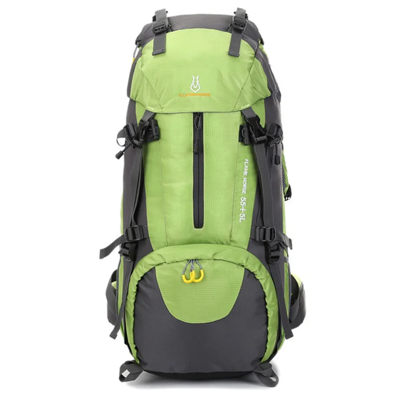 

2019 New 60L Climbing Hiking Backpack Bag Camping Mountaineering Backpack Sport Outdoor Travel Bag Sport Bag Climbing Rucksack