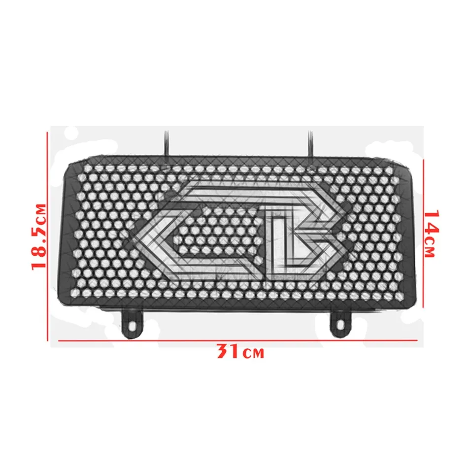 Teng поклонение мотоциклетная решетка радиатора защита резервуара для воды защита для HONDA CB300R CB250R CB 300R CB 250R