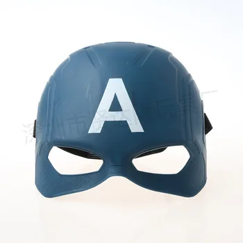 

5pcs/lot Hero Alliance Children's Halloween Ball US Captain Masks Makeup Prop Halloween New American Captain Mask