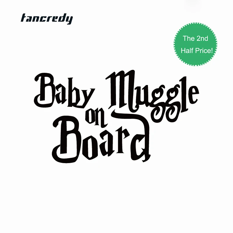 halloween decoration sticker 3d funny car styling 633 baby muggle on board