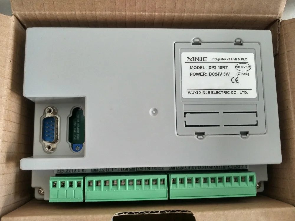 XP3-18RT XINJE Integrator of PLC/&HMI OP330 operate panel XC3 10DI//8DO new in box