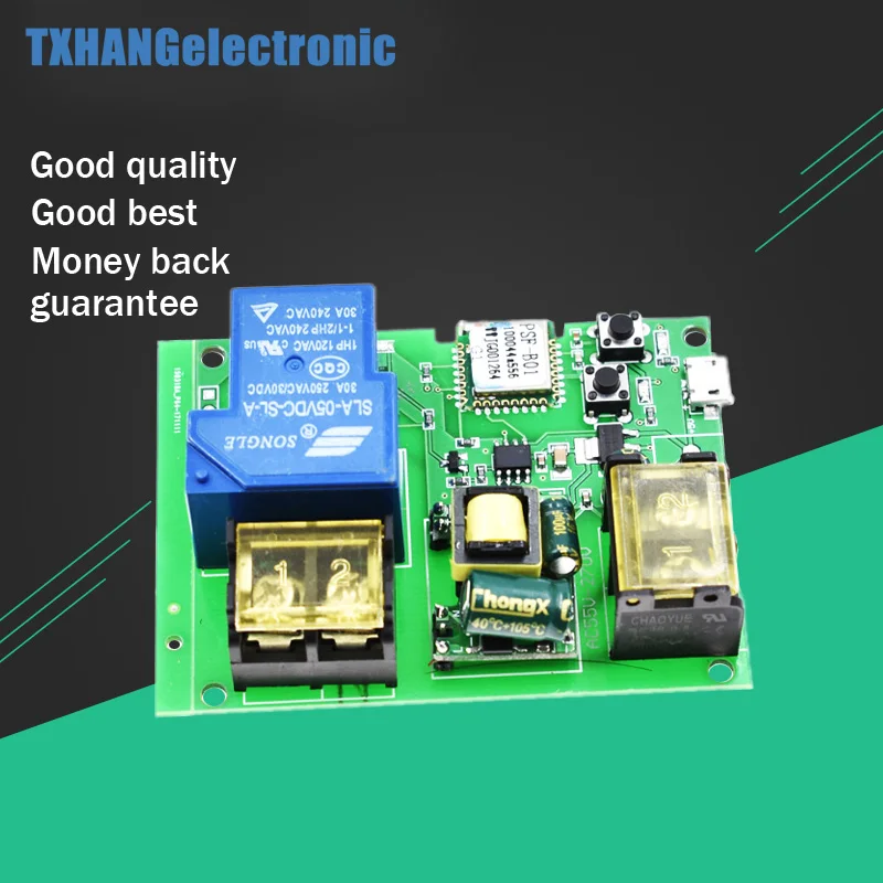 

Wifi Remote High Power Relay Module For Remote Control Switch 220V 30A 6000W
