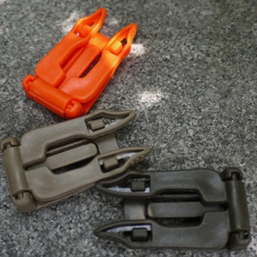 

EDC camping Tool ITW quick release buckle Quick Easy Webbing attached to Backpack Clip outdoor accessories FW037