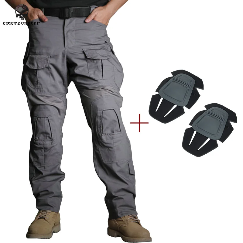 grey combat trousers